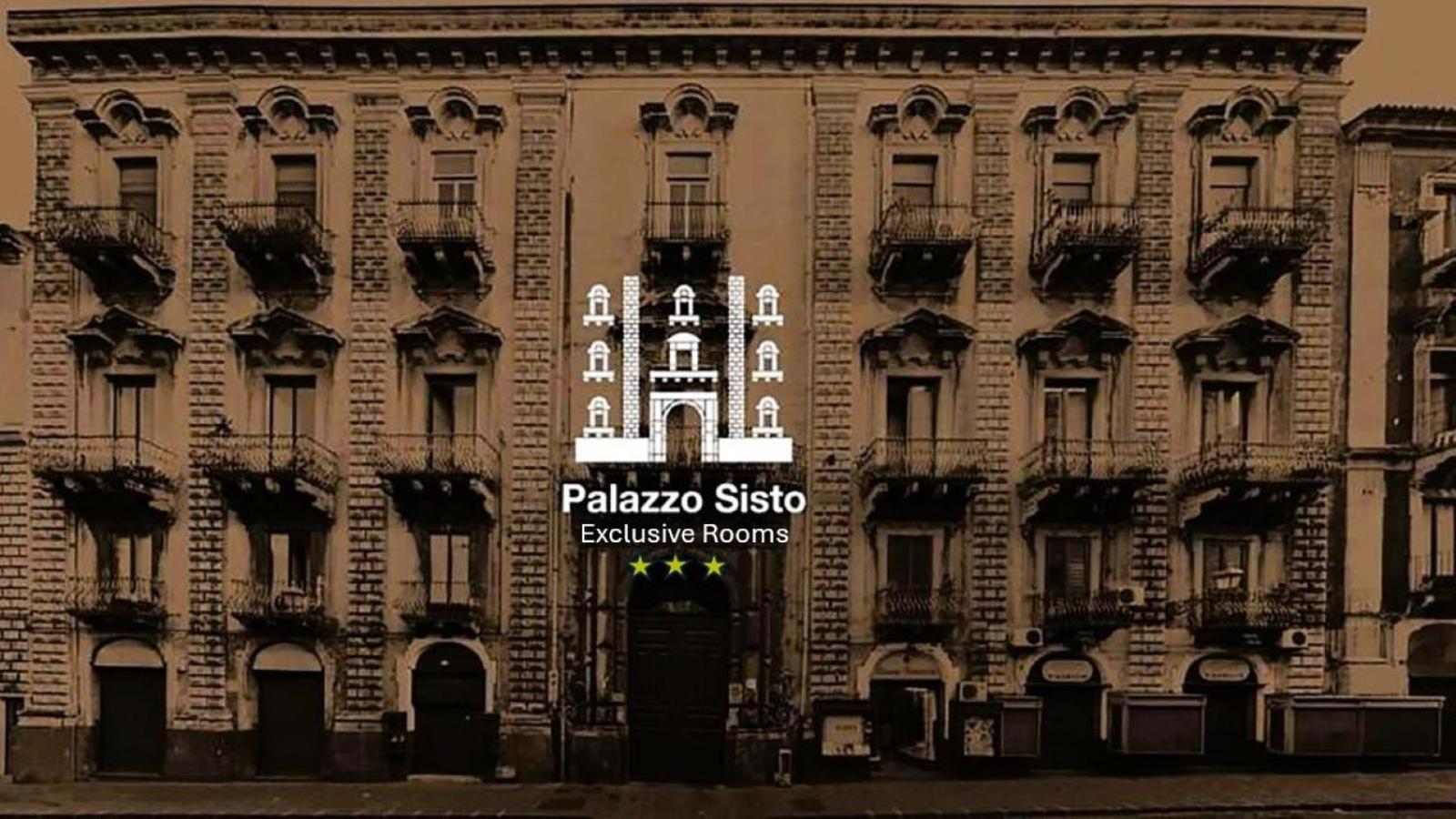 Palazzo Sisto Exclusive Rooms Catania-Fontanarossai nemzetközi repülőtér Kültér fotó